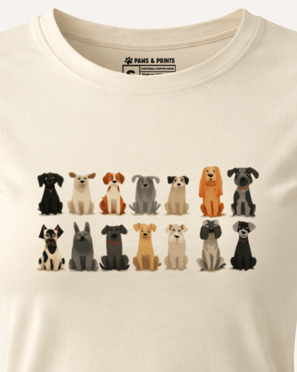 Camiseta mujer | Manada Perruna | Slim Fit