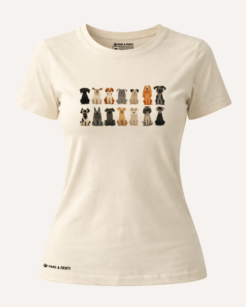 Camiseta mujer | Manada Perruna | Slim Fit