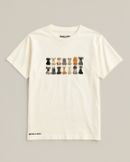 Camiseta Mujer | Fila de Perros | Regular Fit