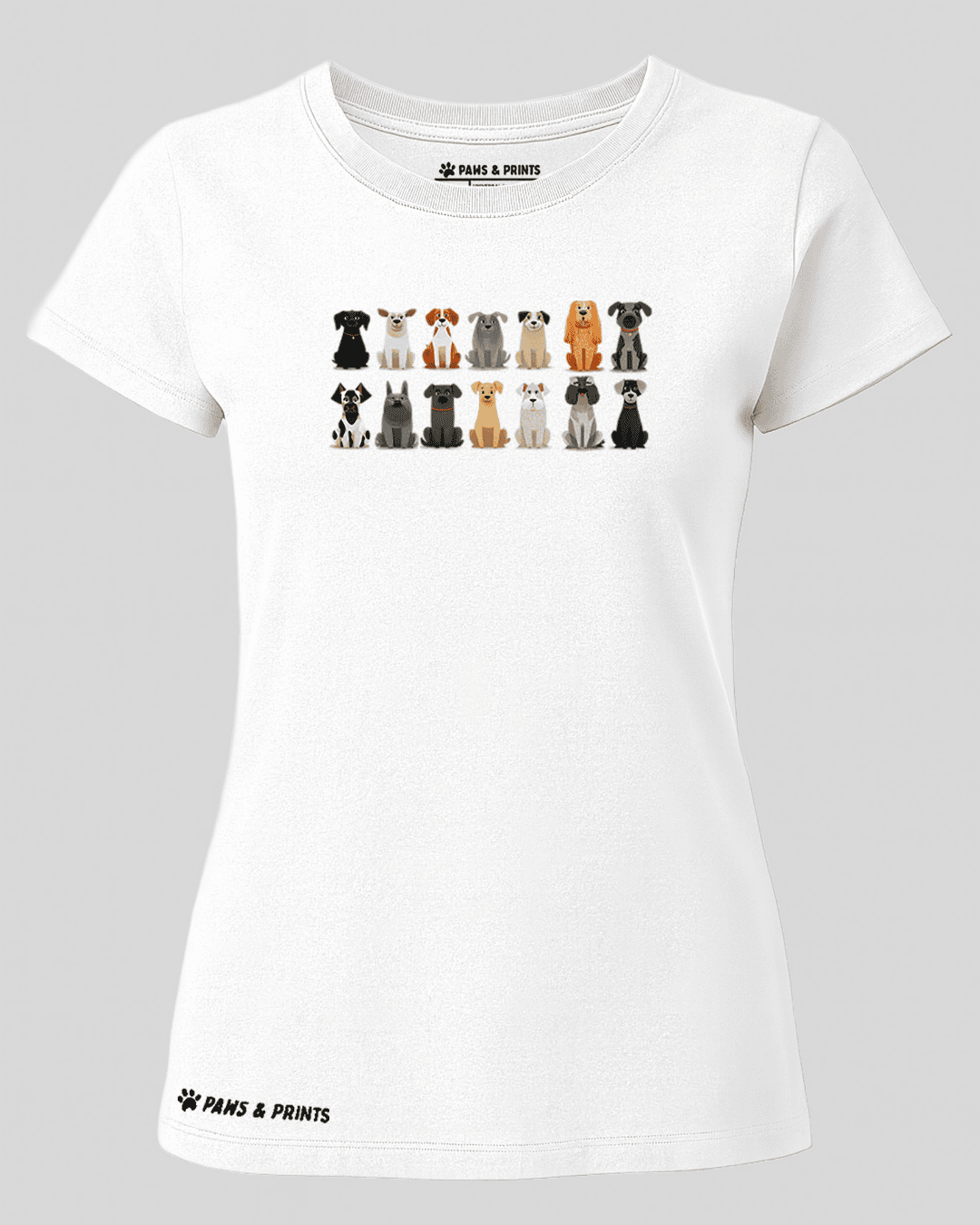Camiseta mujer | Manada Perruna | Slim Fit