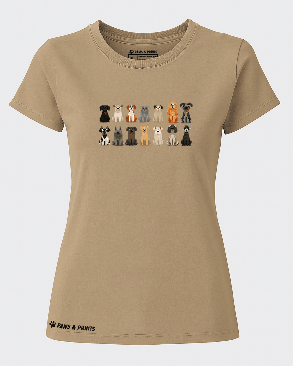 Camiseta mujer | Manada Perruna | Slim Fit