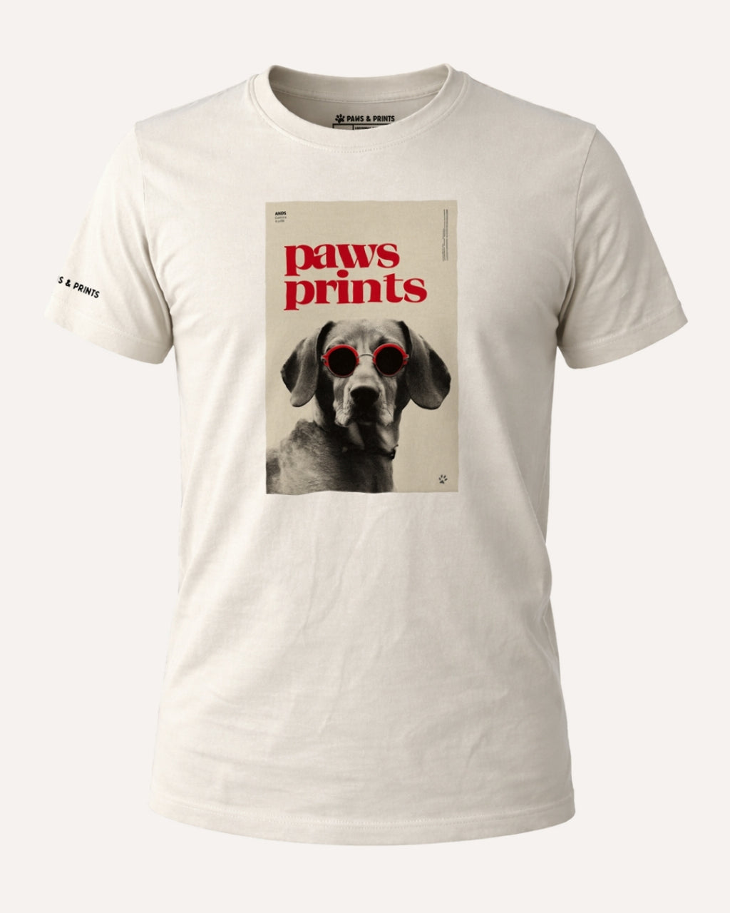Camiseta Hombre | Calm Vision Dog | Slim Fit