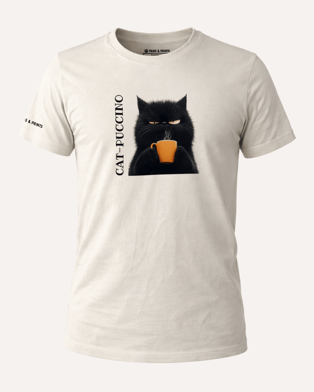 Camiseta Hombre | Catpuccino Mood | Slim Fit