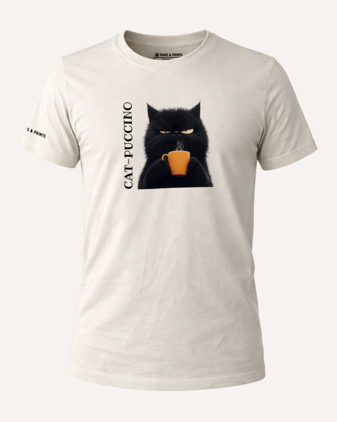 Camiseta Hombre | Catpuccino Mood | Slim Fit