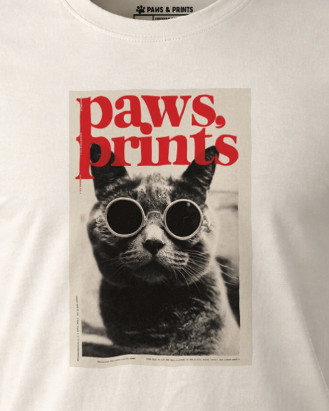 Camiseta Hombre | Editorial Cat | Slim Fit