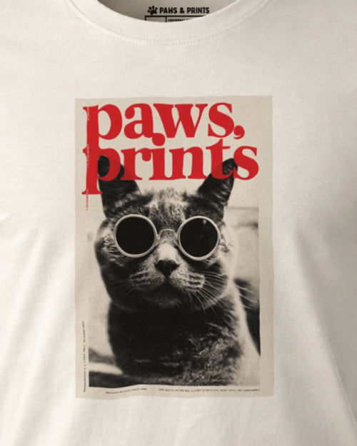 Camiseta Hombre | Editorial Cat | Slim Fit