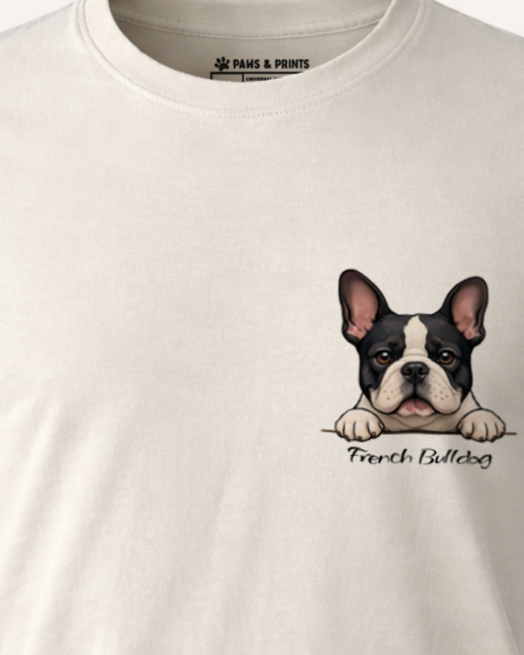 Camiseta Hombre | French Bulldog | Slim Fit