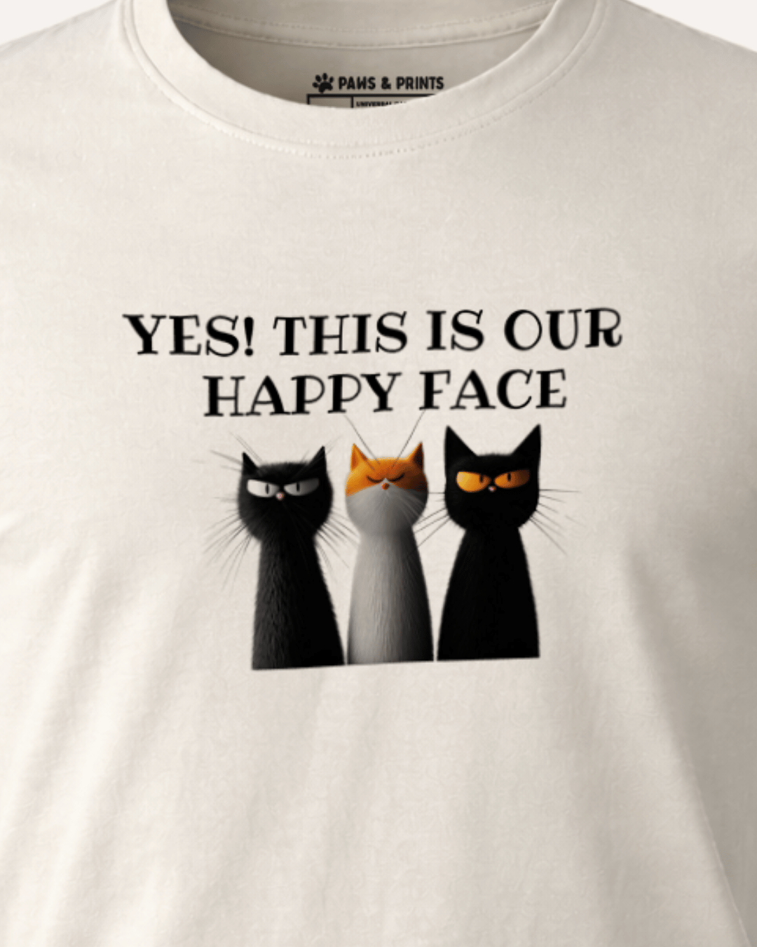 Camiseta Hombre | Happy Face Club | Slim Fit