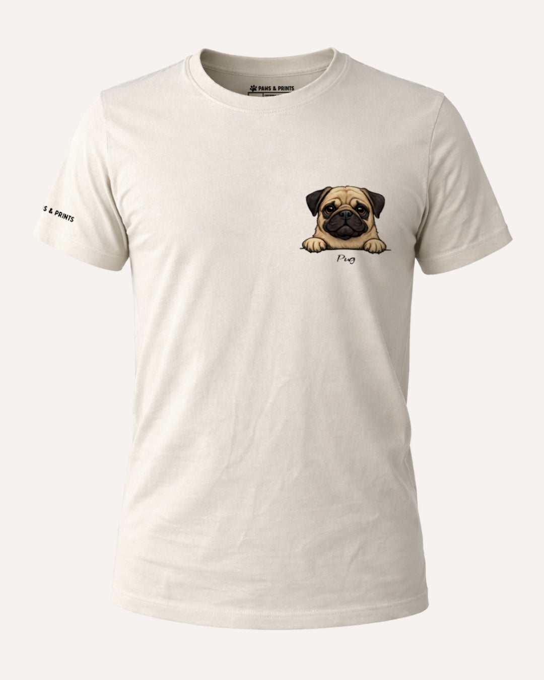 Camiseta Hombre | Pug | Slim Fit