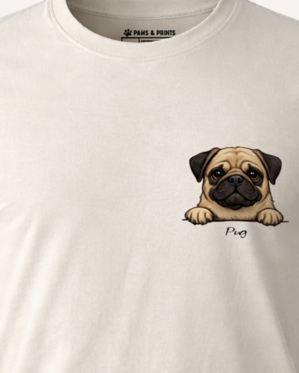 Camiseta Hombre | Pug | Slim Fit