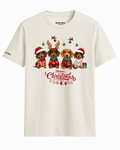 Camiseta Hombre | Manada Navideña | Slim Fit