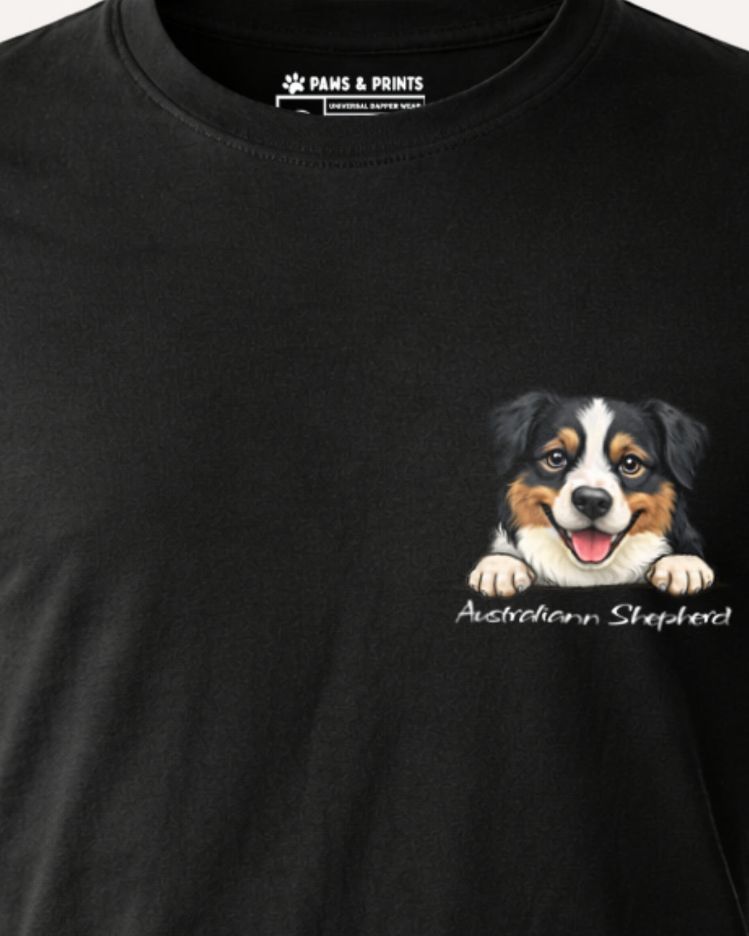 Camiseta Hombre | Australian Shepherd | Slim Fit