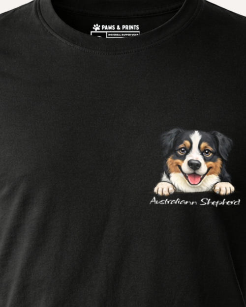 Camiseta Hombre | Australian Shepherd | Slim Fit