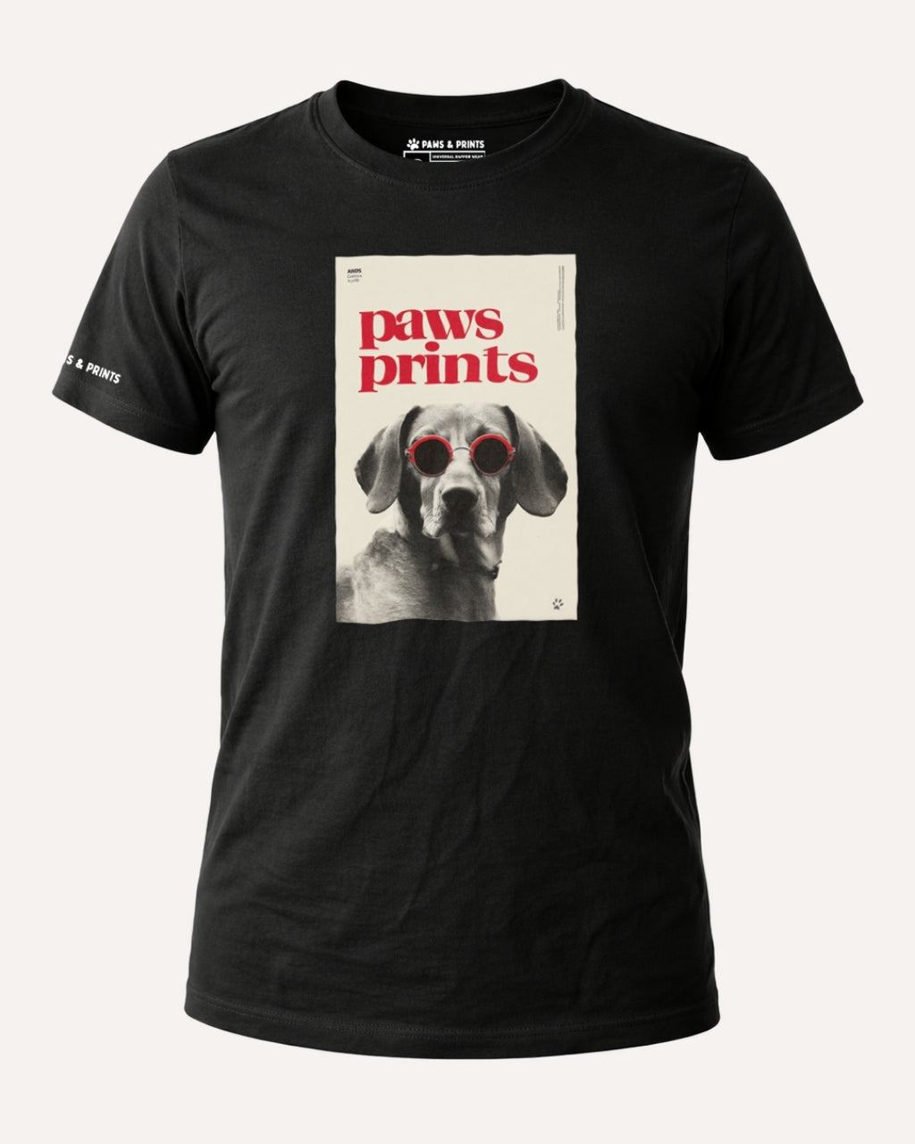 Camiseta Hombre | Calm Vision Dog | Slim Fit