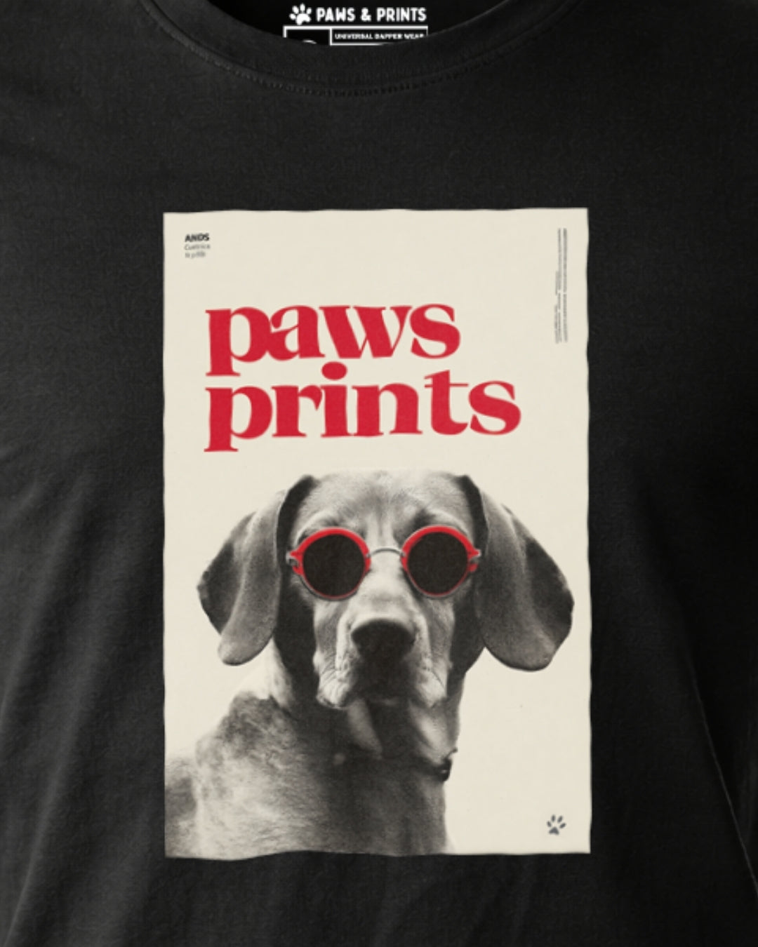 Camiseta Hombre | Calm Vision Dog | Slim Fit