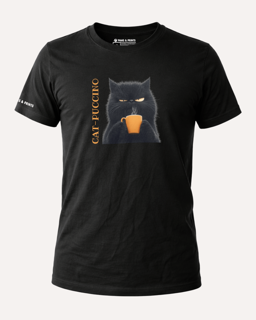 Camiseta Hombre | Catpuccino Mood | Slim Fit