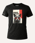 Camiseta Hombre | Crimson Vision Cat | Slim Fit