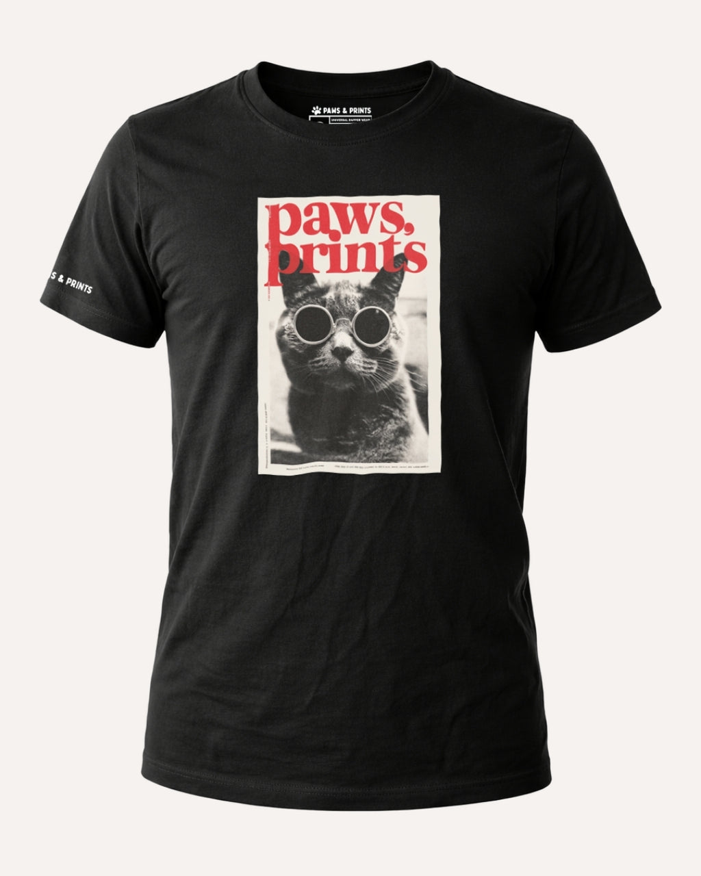 Camiseta Hombre | Editorial Cat | Slim Fit