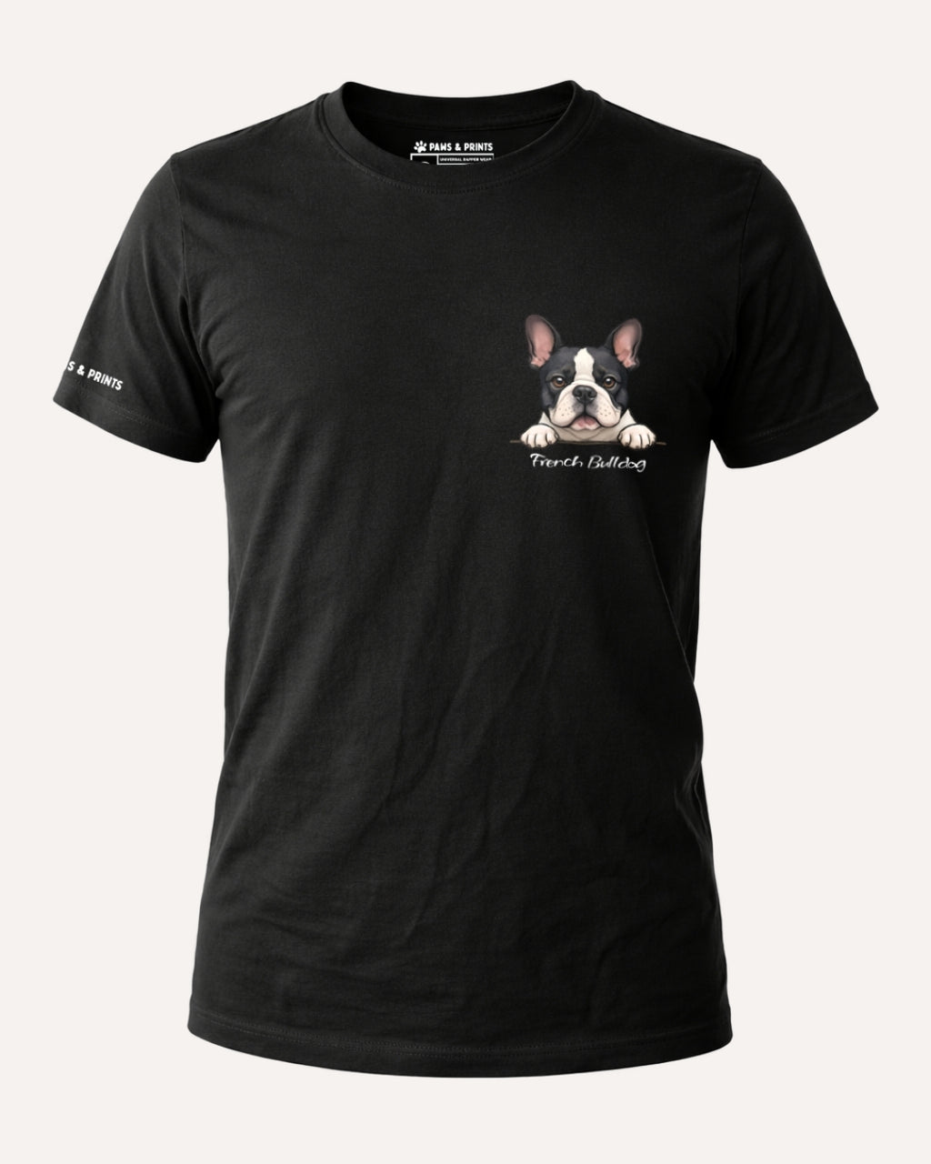 Camiseta Hombre | French Bulldog | Slim Fit