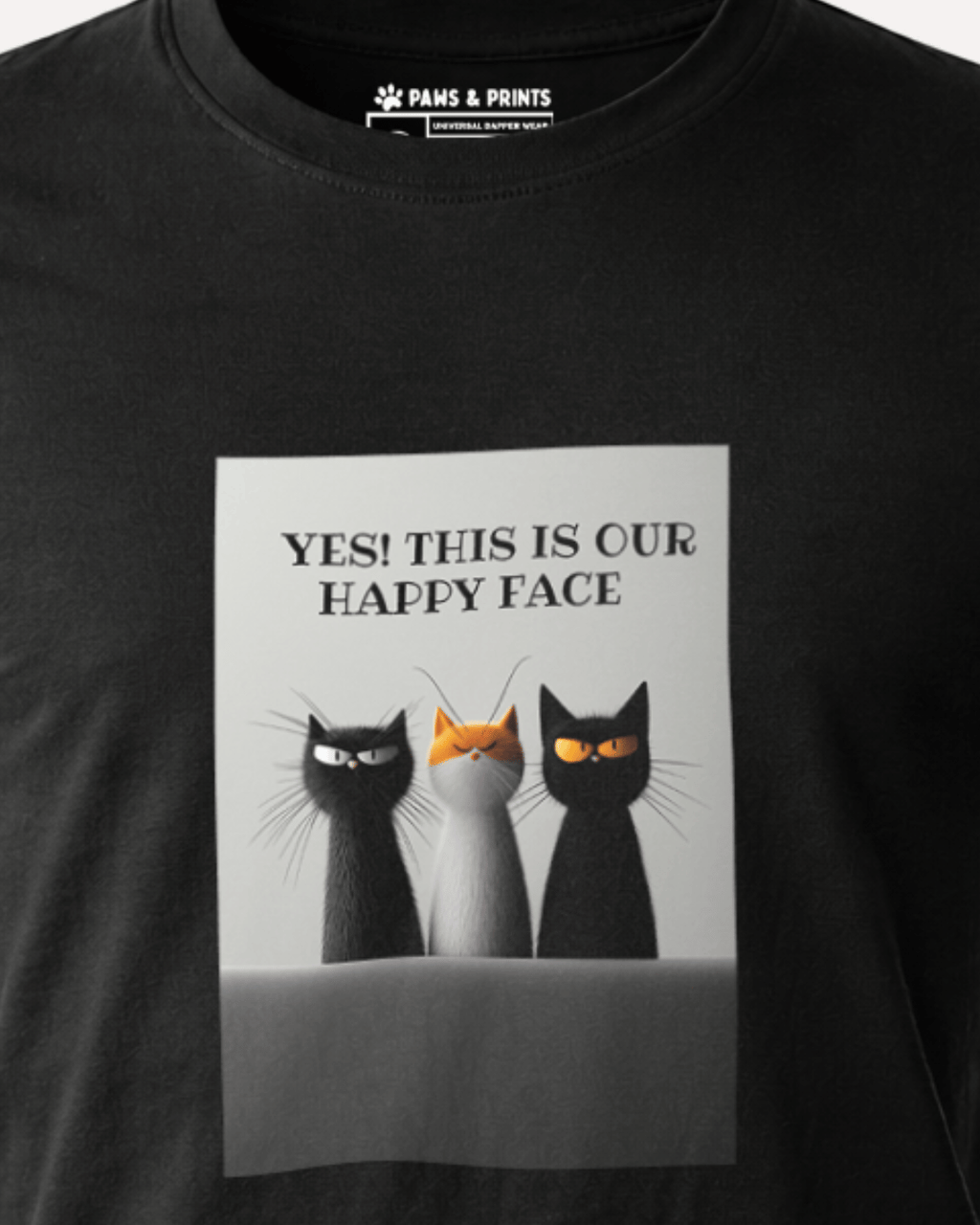 Camiseta Hombre | Happy Face Club | Slim Fit