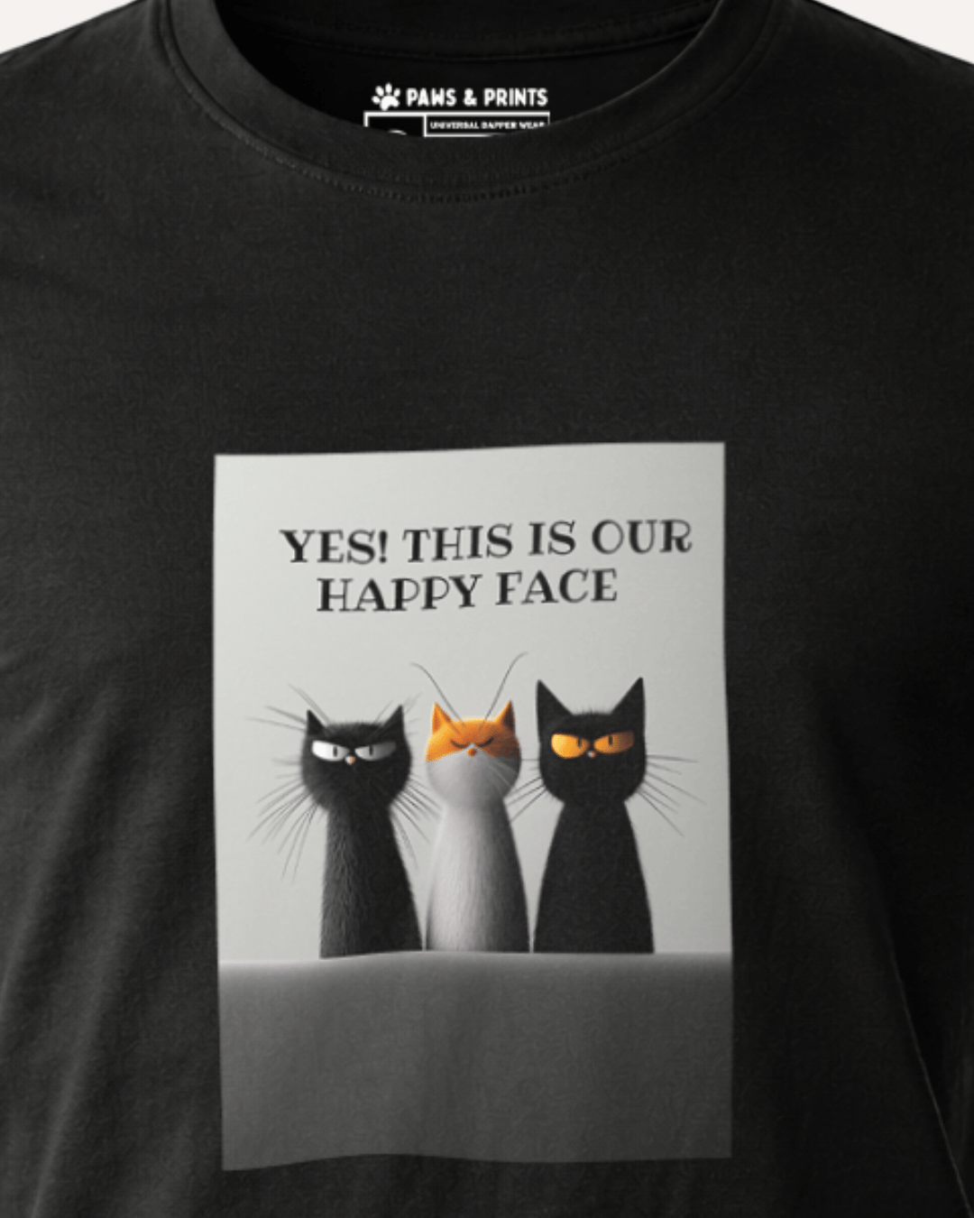 Camiseta Hombre | Happy Face Club | Slim Fit