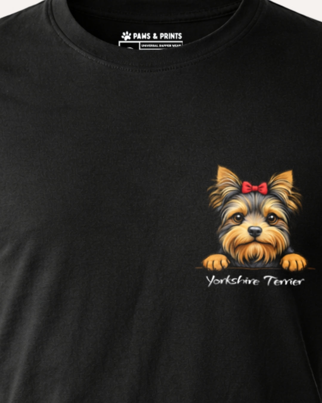 Camiseta Hombre | Yorkshire Terrier | Slim Fit