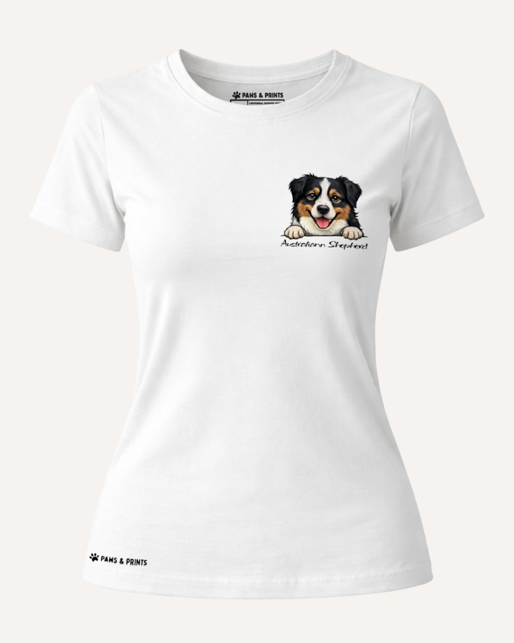 Camiseta Mujer | Australian Shepherd | Slim Fit