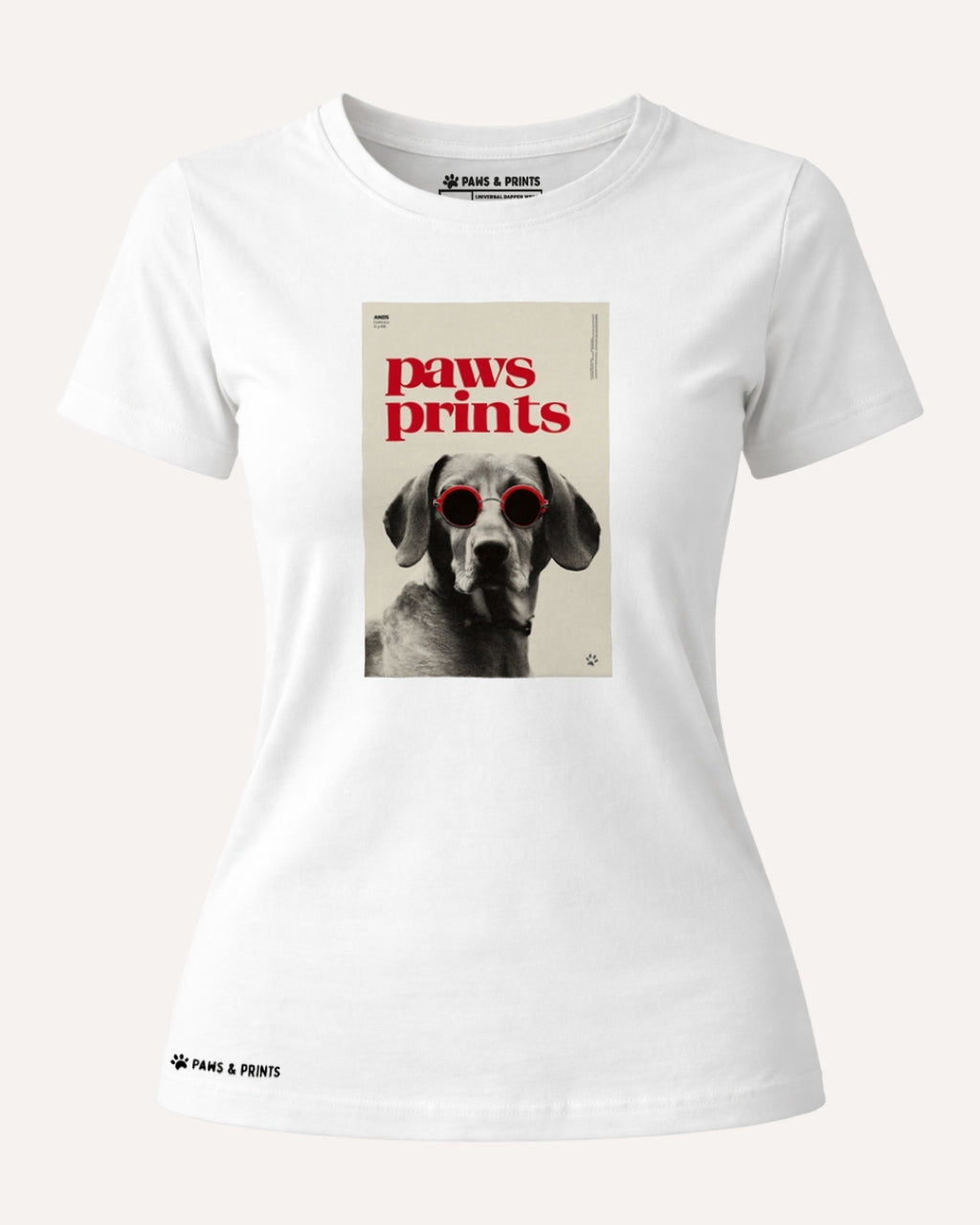 Camiseta Mujer | Calm Vision Dog | Slim Fit