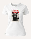 Camiseta Mujer | Editorial Cat | Slim Fit