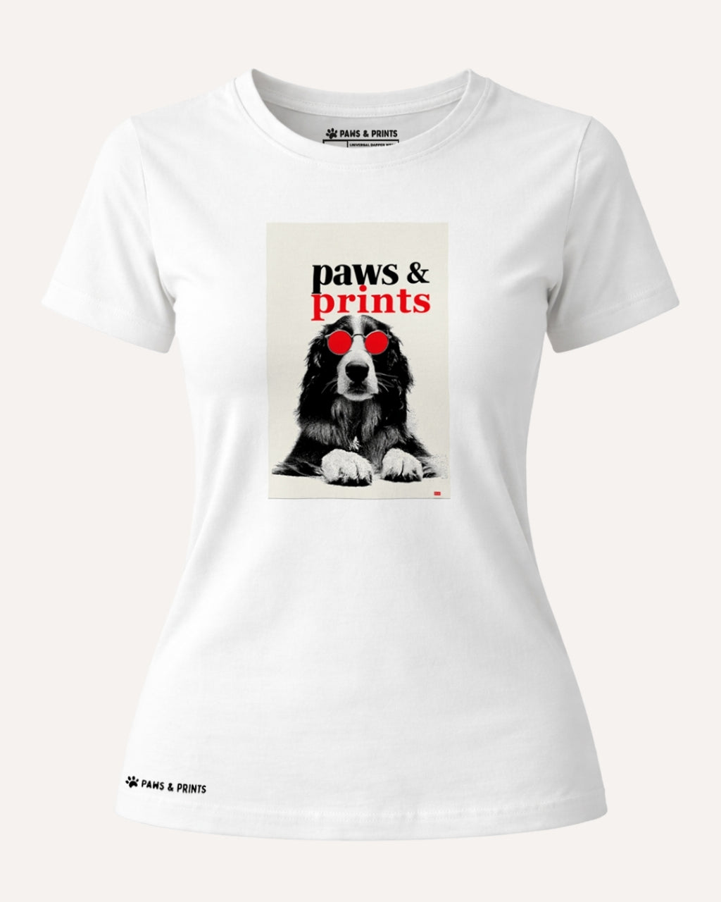 Camiseta Mujer | Loyal Gaze Dog | Slim Fit