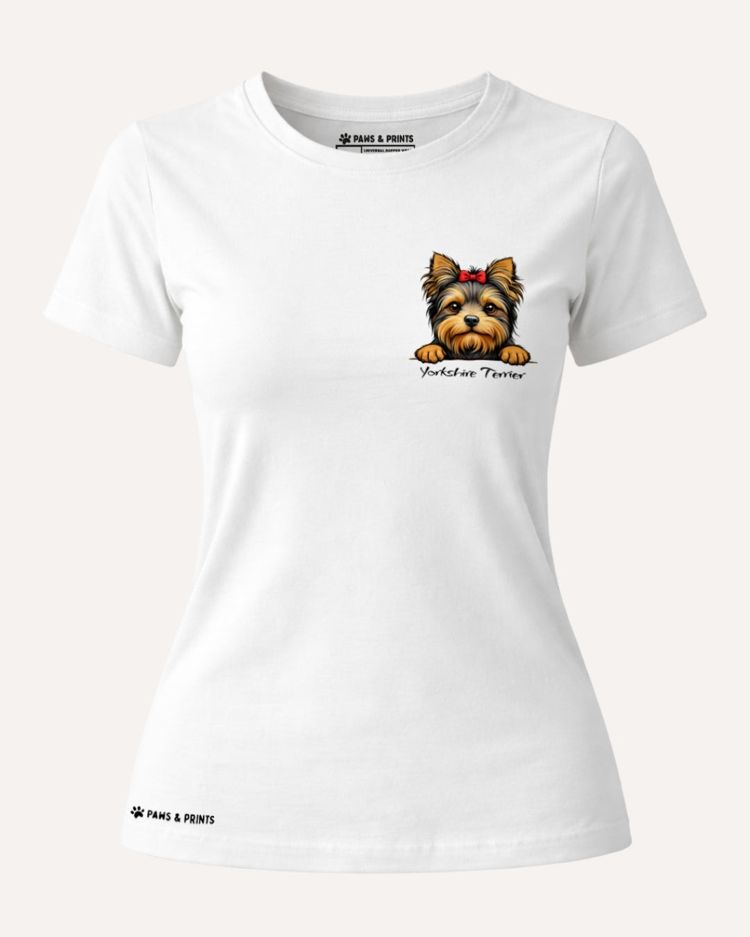 Camiseta Mujer | Yorkshire Terrier | Slim Fit