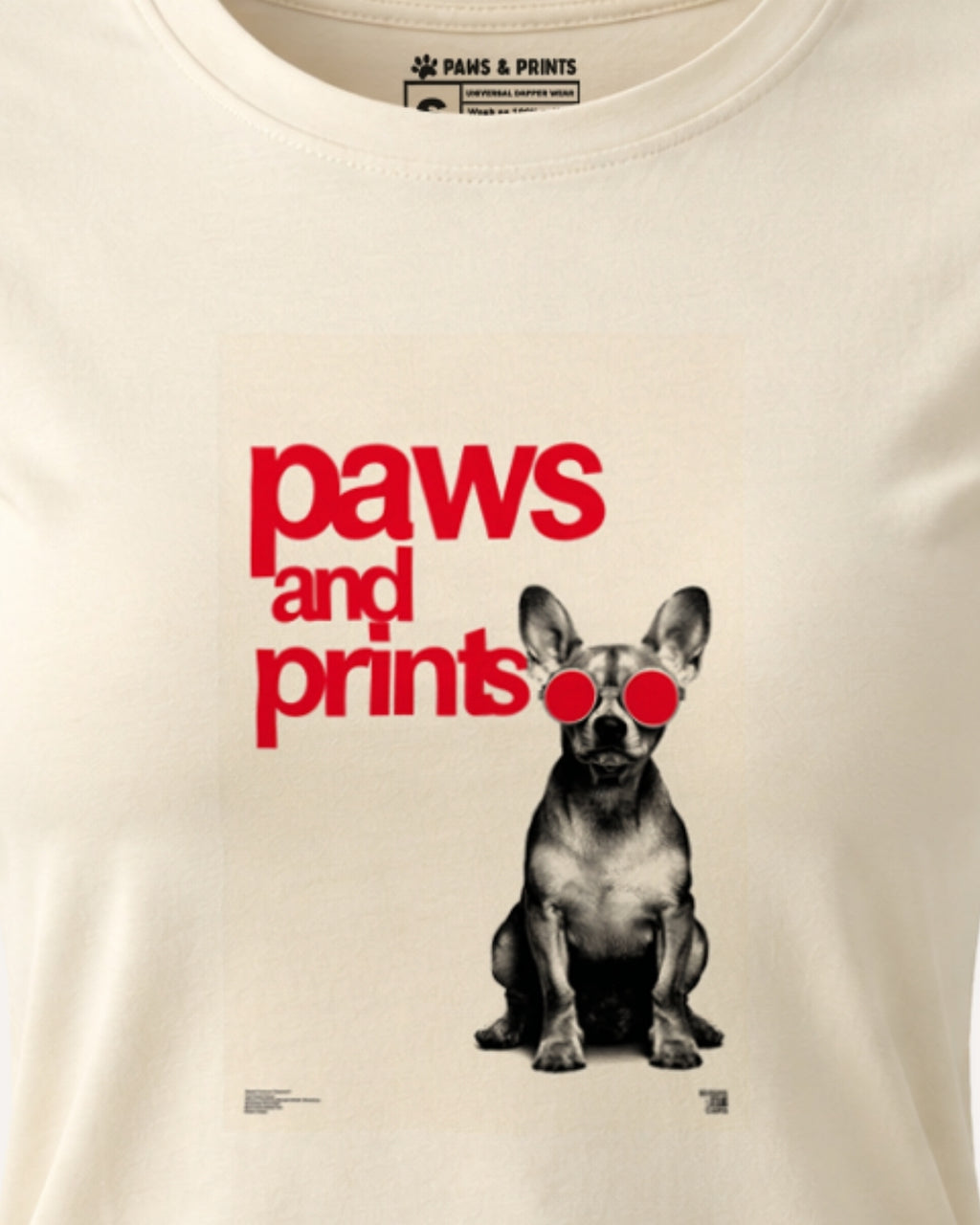 Camiseta Mujer | Bold Pup | Slim Fit