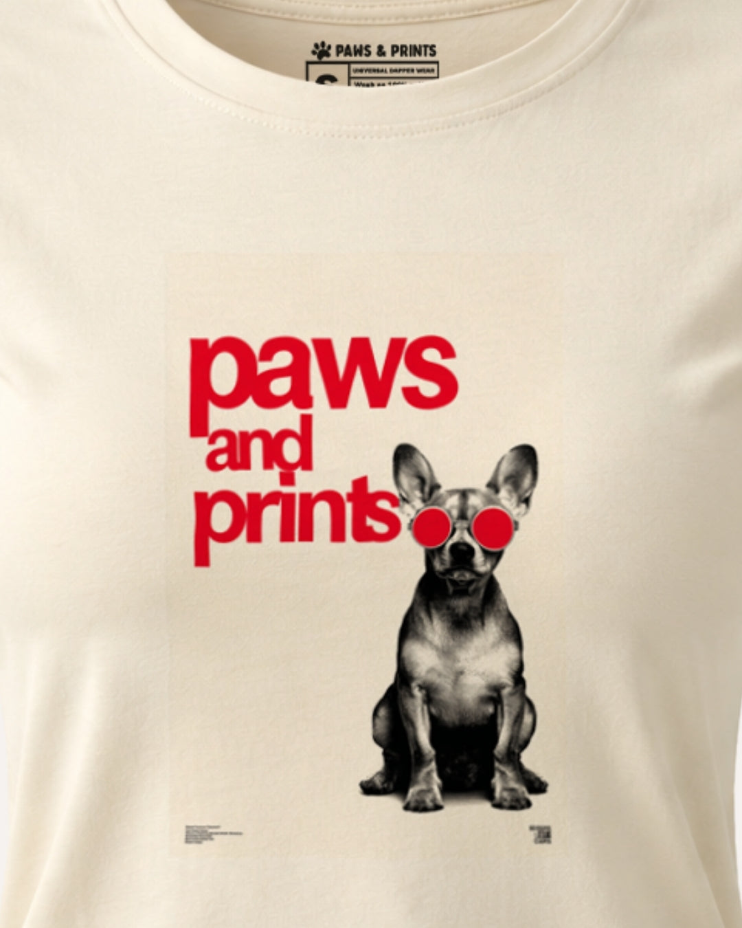 Camiseta Mujer | Bold Pup | Slim Fit