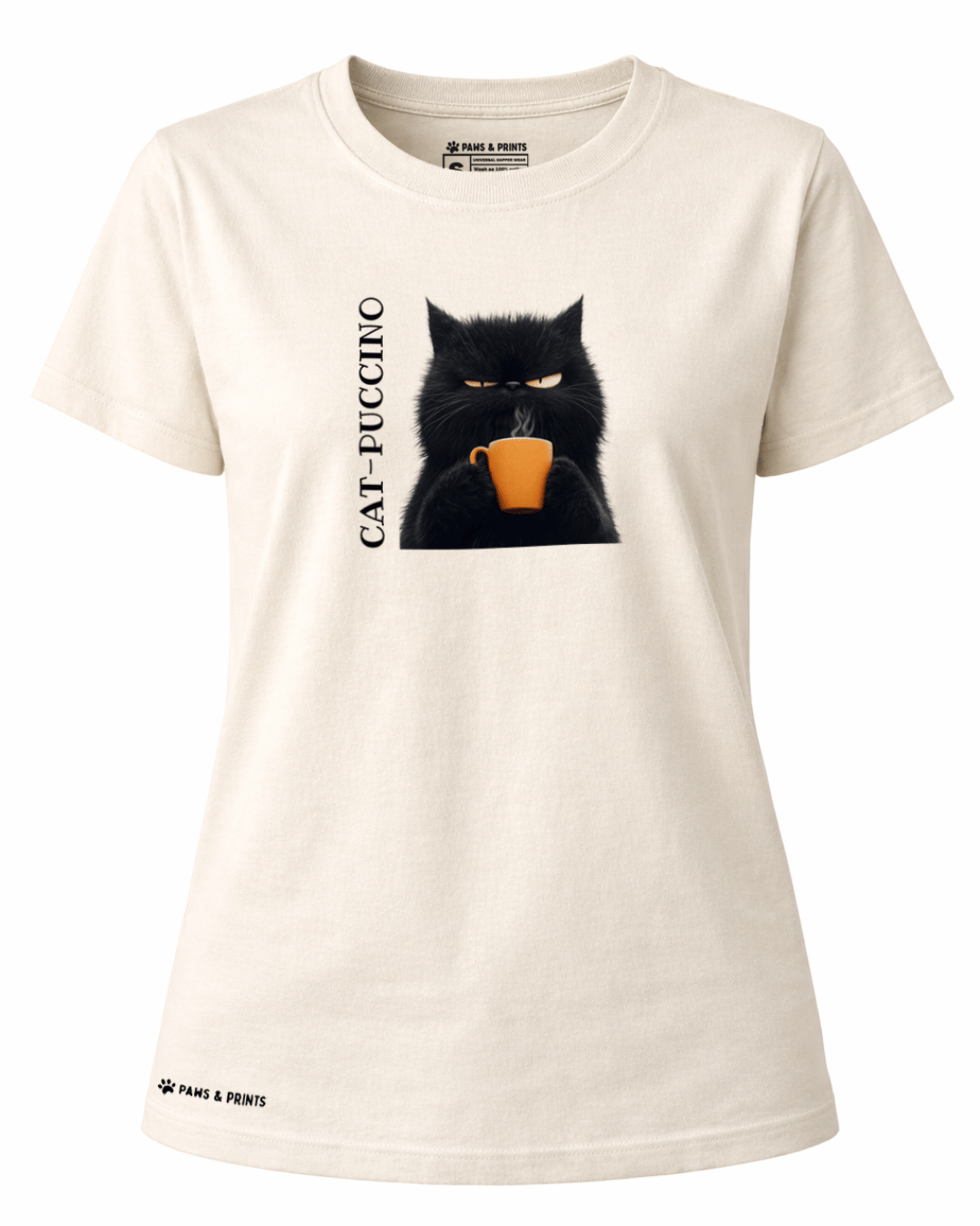 Camiseta Mujer | Catpuccino Mood | Regular Fit