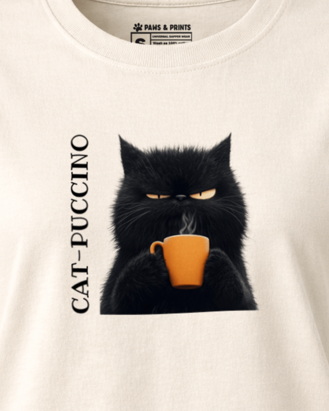 Camiseta Mujer | Catpuccino Mood | Regular Fit