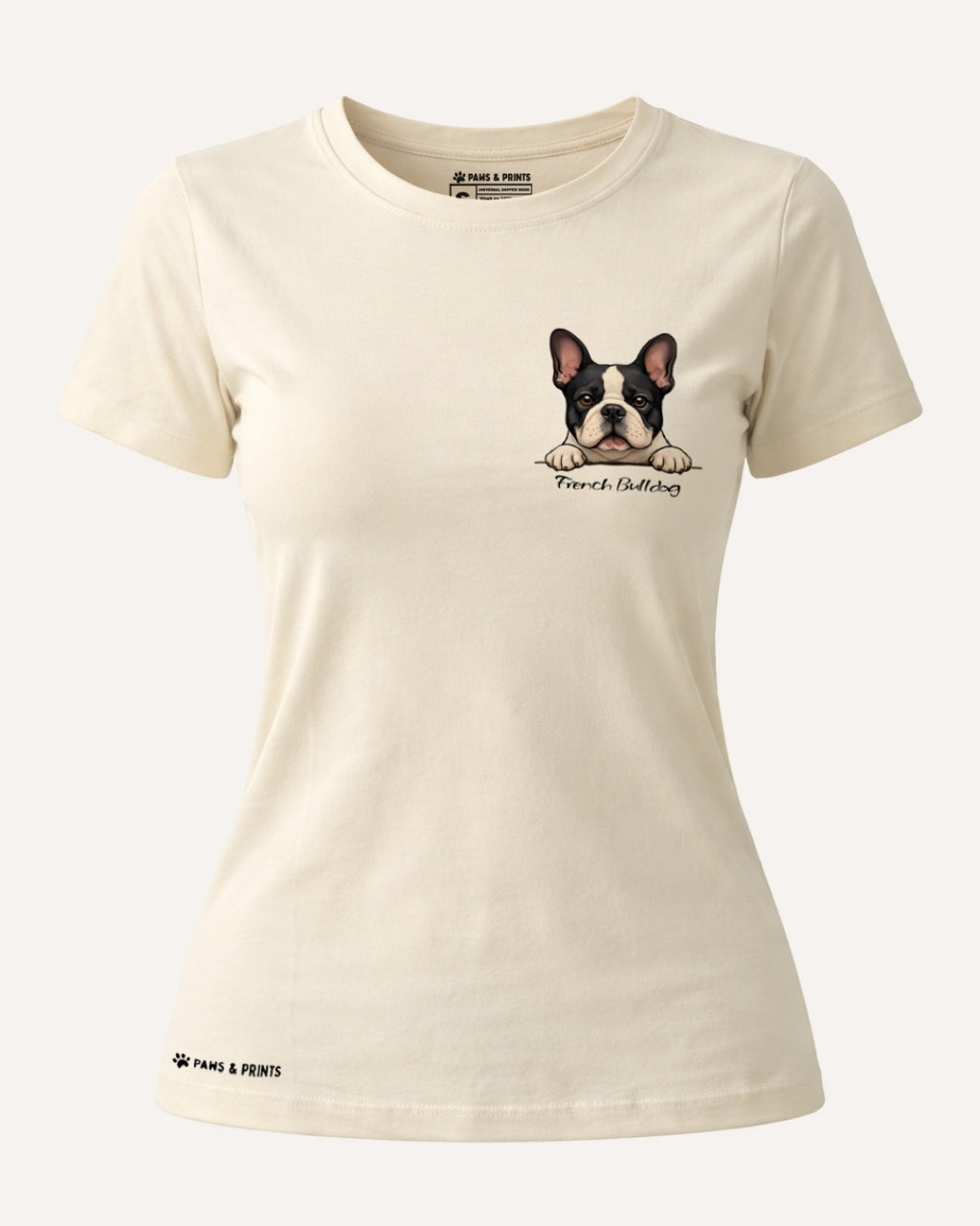 Camiseta Mujer | French Bulldog | Slim Fit