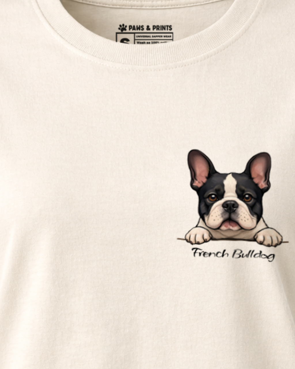 Camiseta Mujer | French Bulldog | Regular Fit