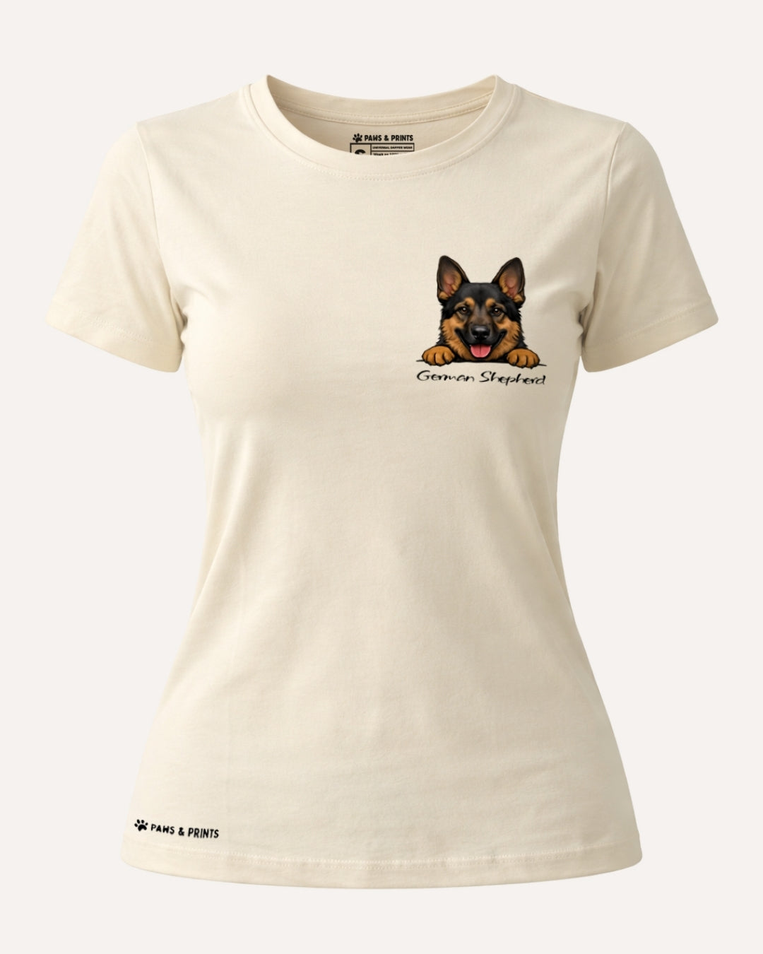 Camiseta Mujer | German Shepherd | Slim Fit