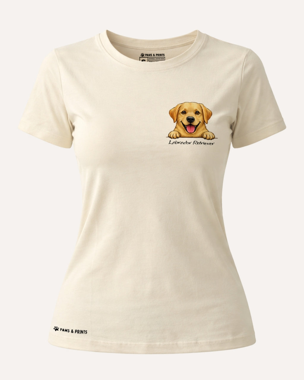 Camiseta Mujer | Labrador Retriever | Slim Fit