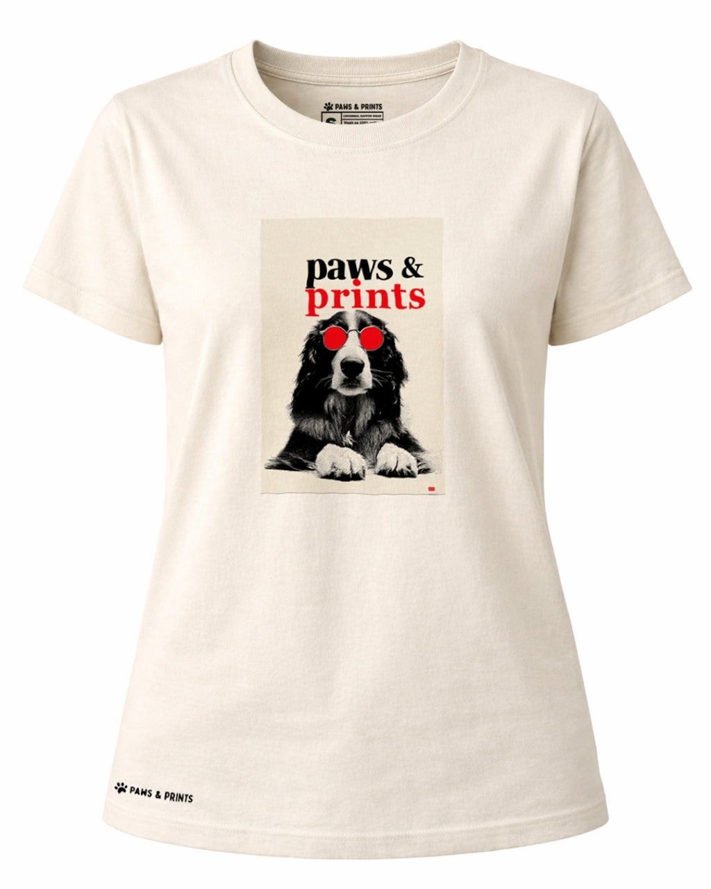 Camiseta Mujer | Loyal Gaze Dog | Regular Fit