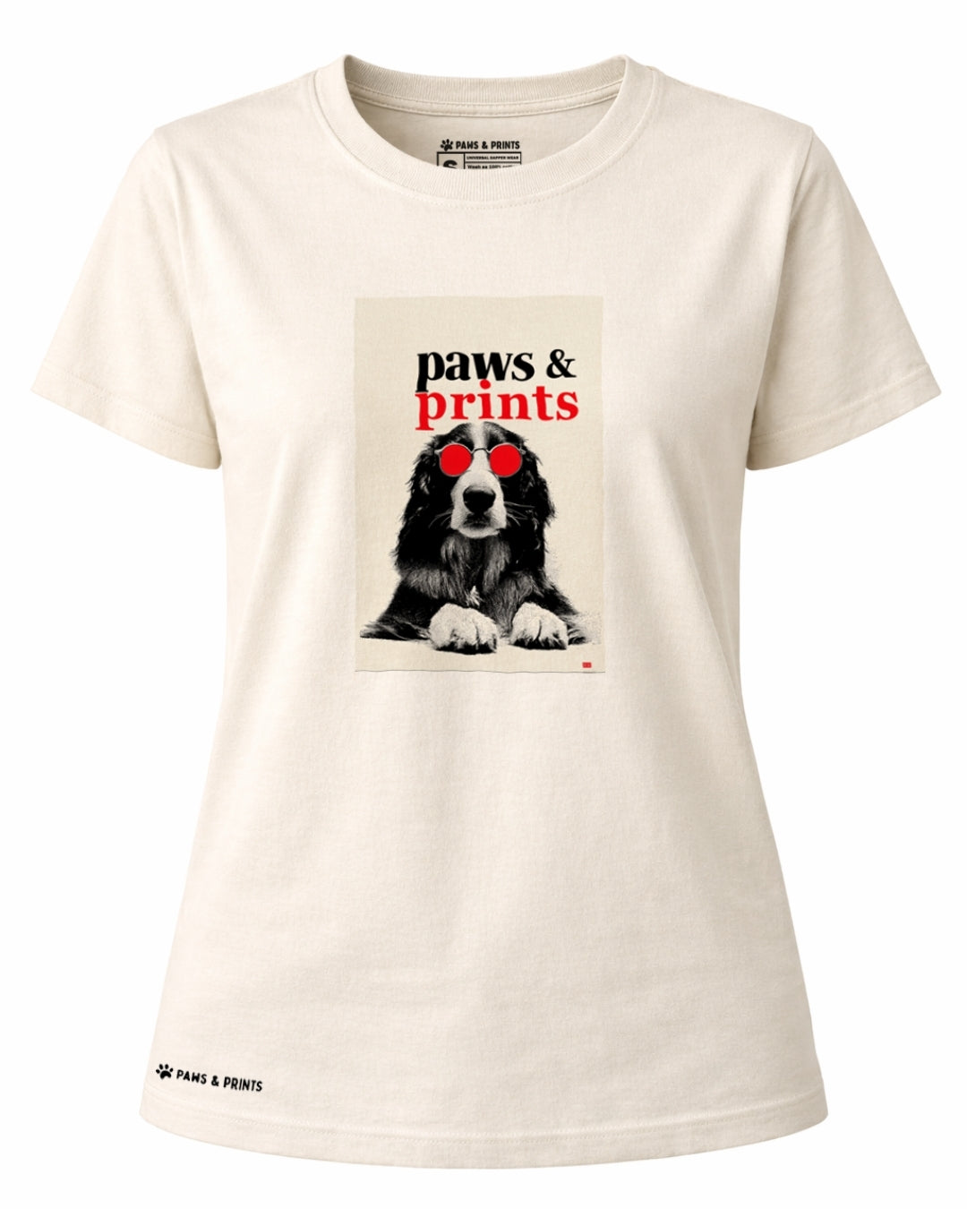 Camiseta Mujer | Loyal Gaze Dog | Regular Fit