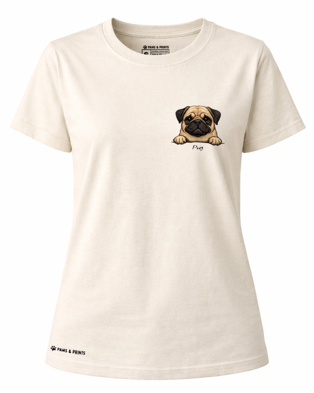 Camiseta Mujer | Pug | Regular Fit