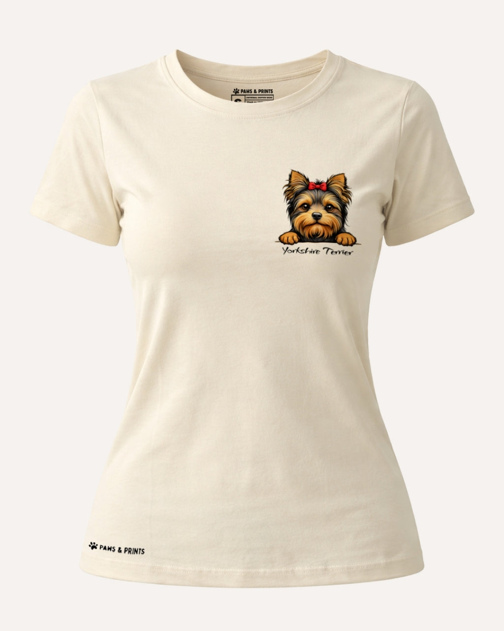 Camiseta Mujer | Yorkshire Terrier | Slim Fit