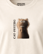 Camiseta Mujer | Creamy Cattitude | Regular Fit