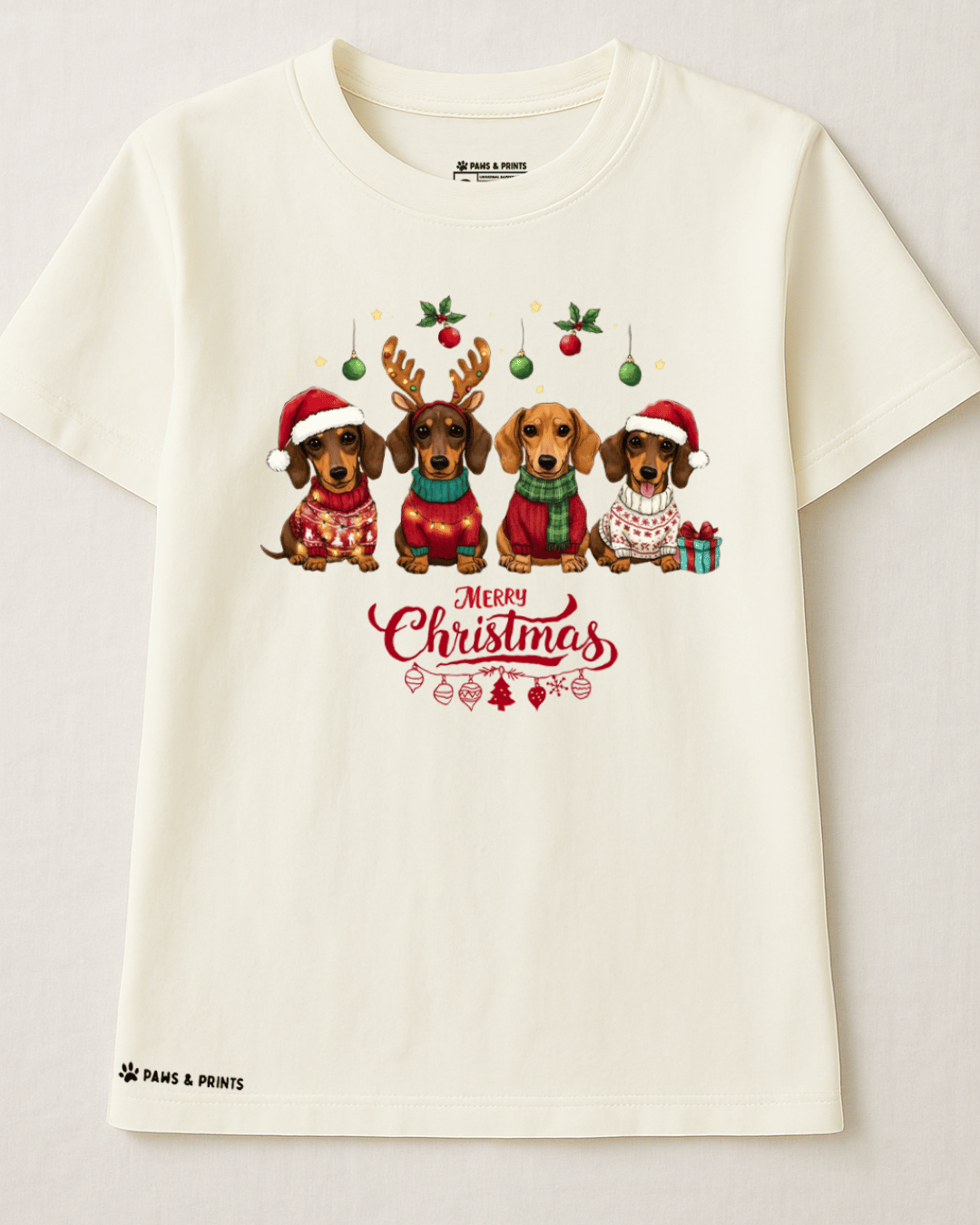 Camiseta Mujer | Manada Navideña | Regular Fit