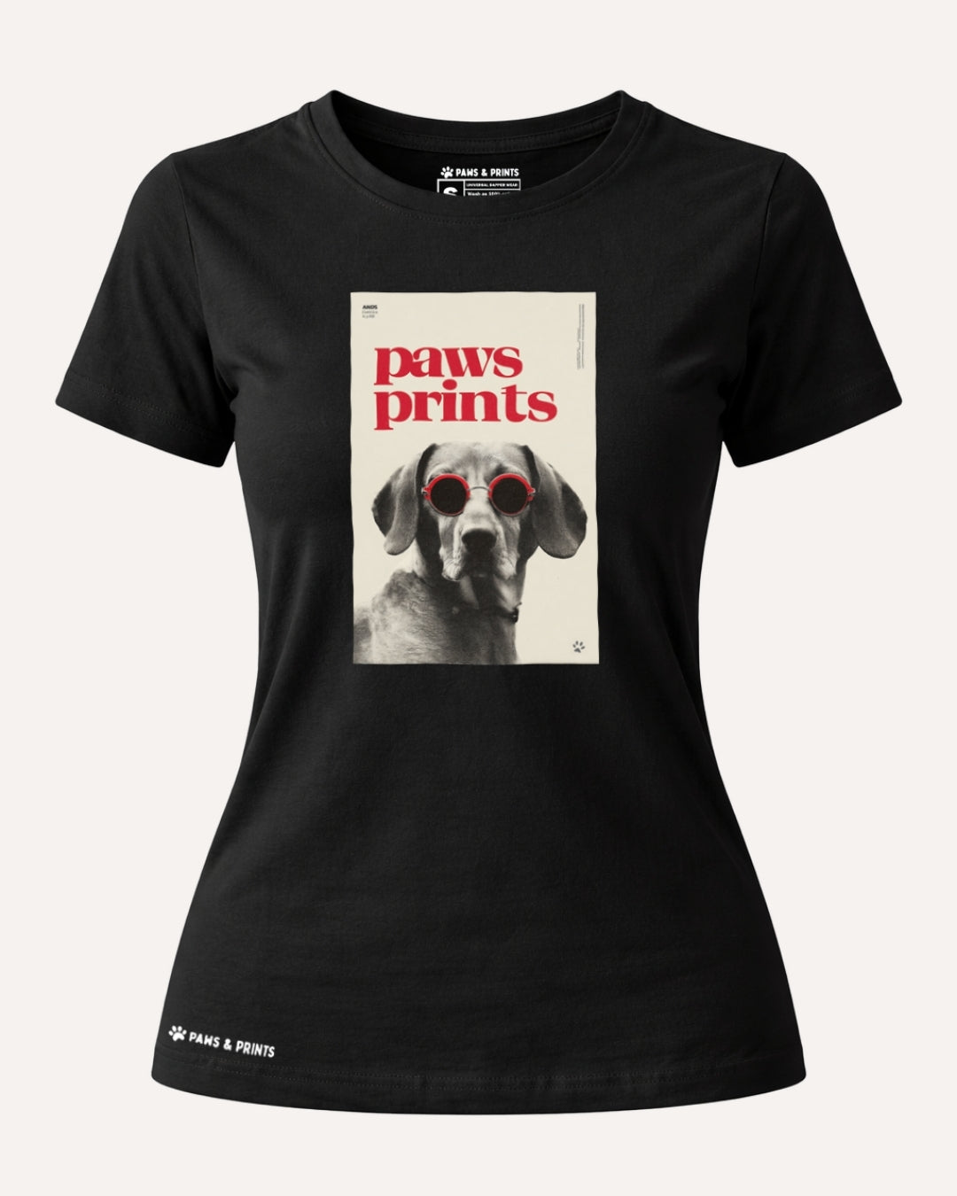 Camiseta Mujer | Calm Vision Dog | Slim Fit