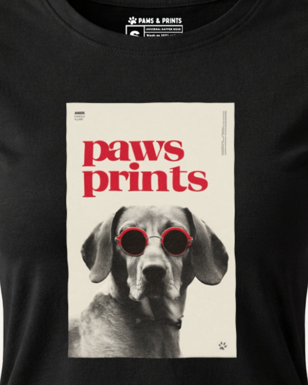 Camiseta Mujer | Calm Vision Dog | Slim Fit