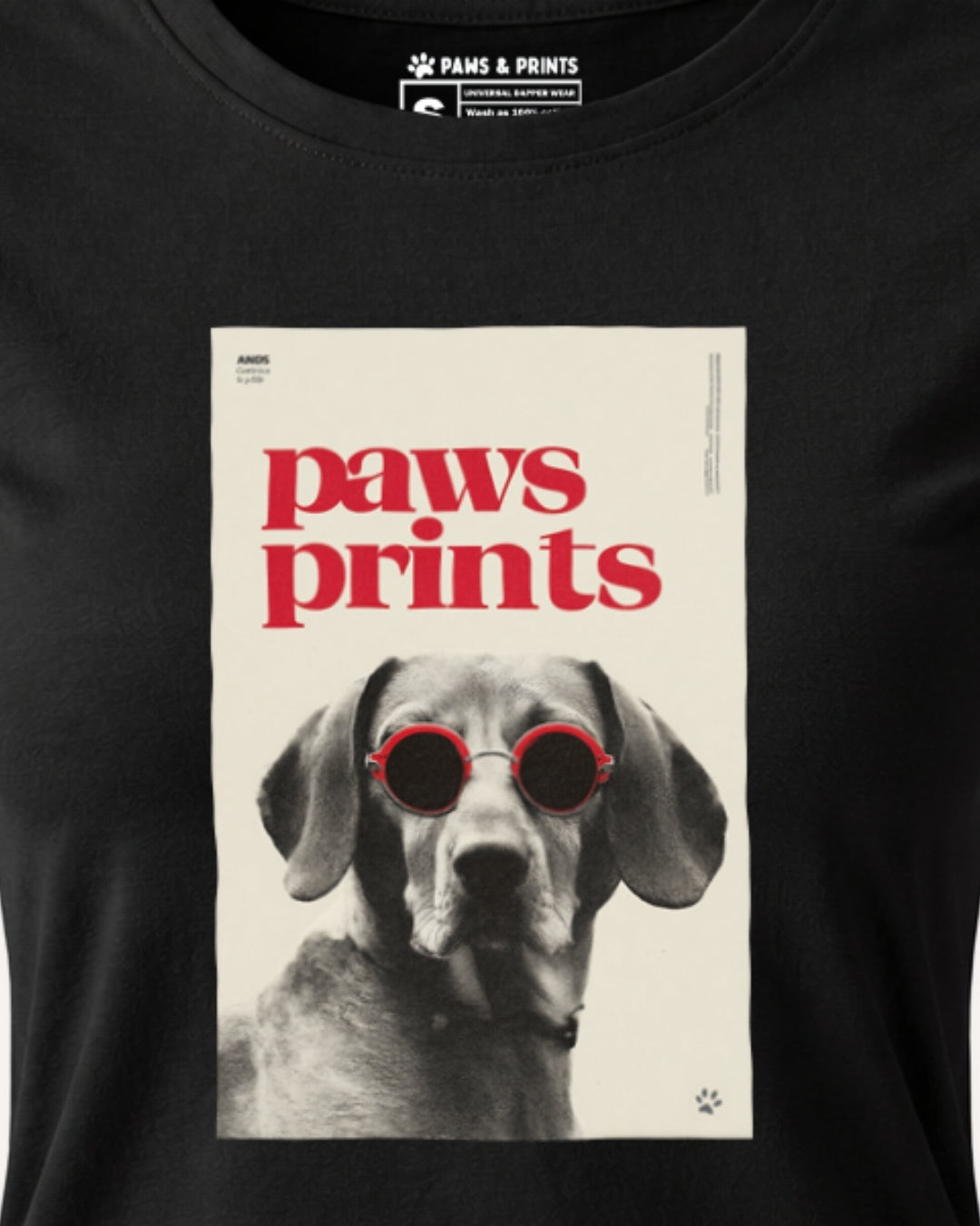 Camiseta Mujer | Calm Vision Dog | Slim Fit