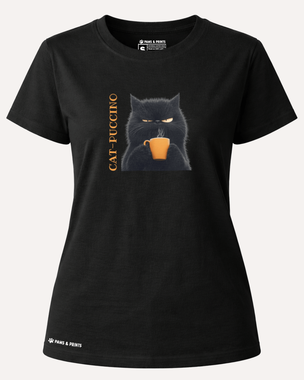 Camiseta Mujer | Catpuccino Mood | Regular Fit