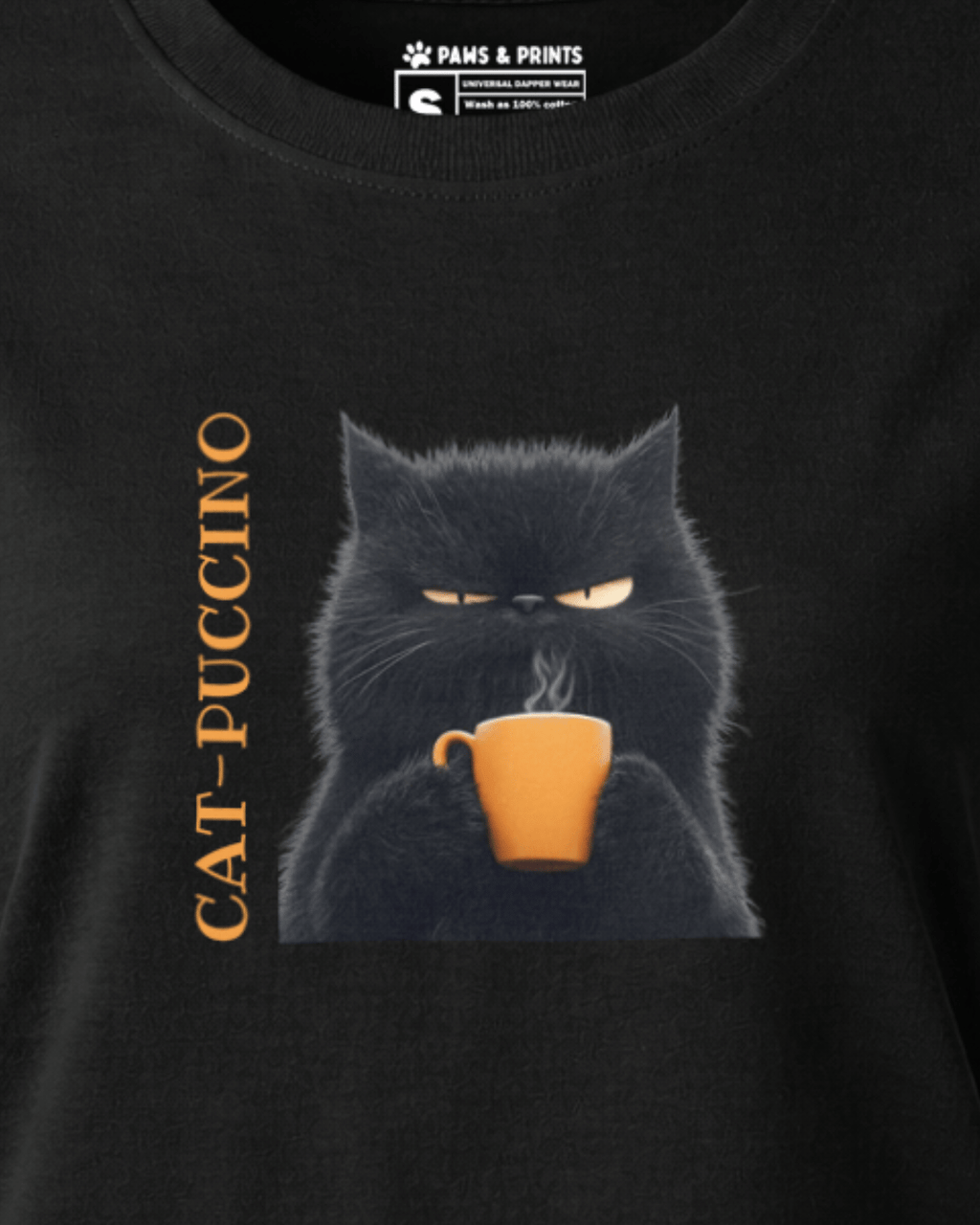 Camiseta Mujer | Catpuccino Mood | Regular Fit